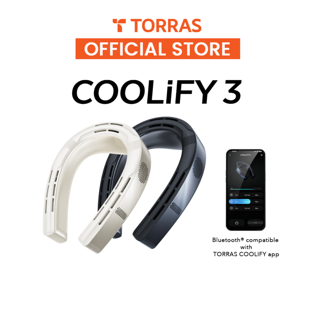 TORRAS COOLIFY 3 - Smart Neck Air Conditioner, Extreme Cooling