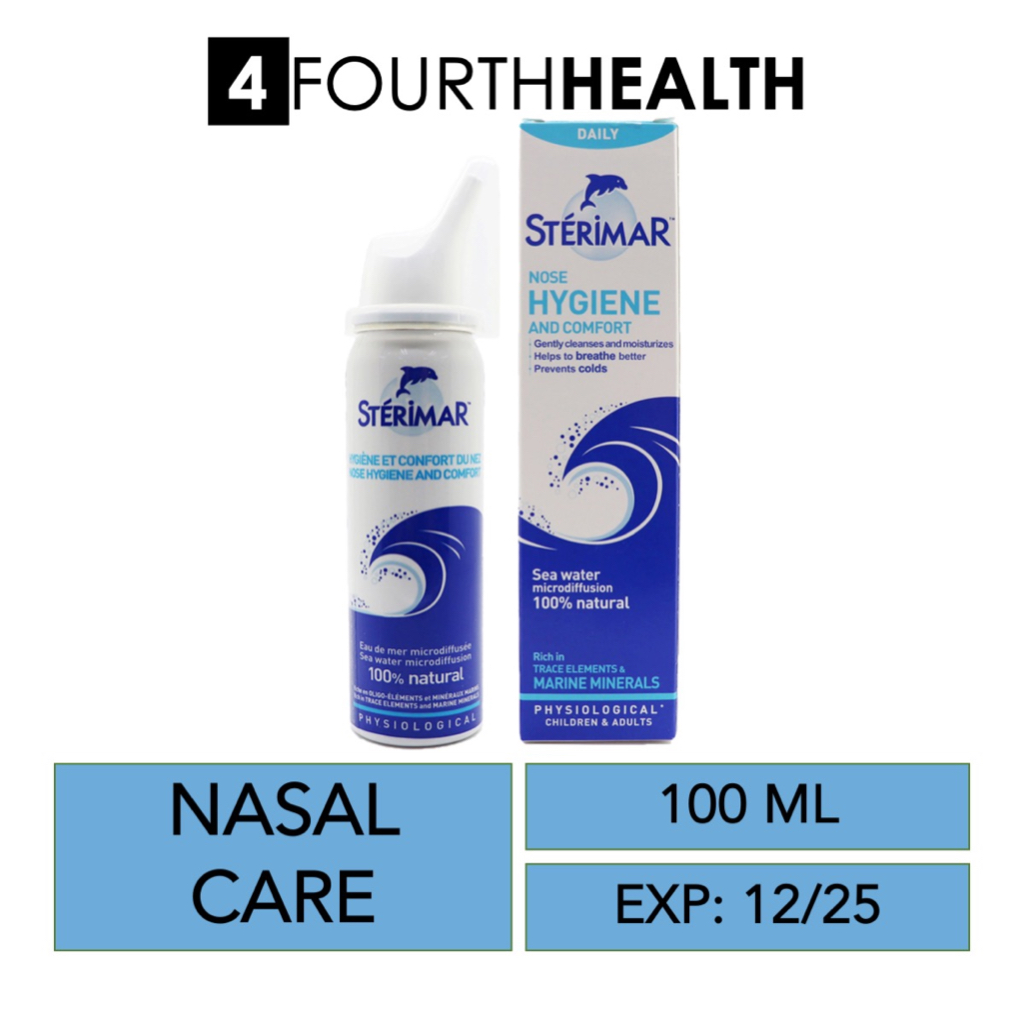 Stérimar Nose Hygiene and Comfort (50ml / 100ml) - Stérimar – Natural Sea  Water Nasal Spray