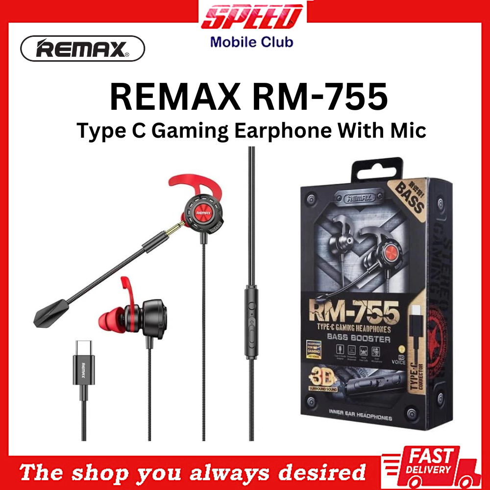 Remax type c discount earphone