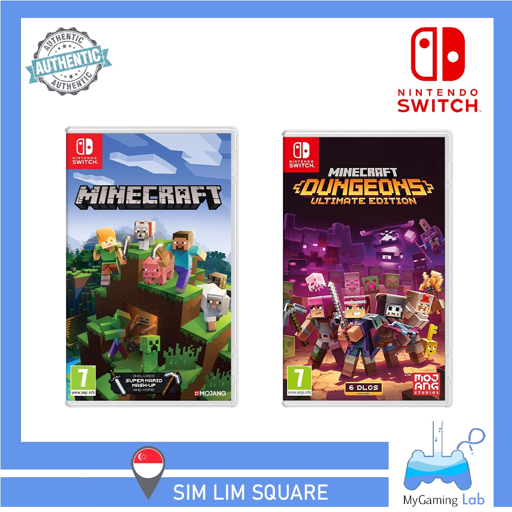 Jogo Nintendo Switch Minecraft Dungeons (Ultimate Edition)