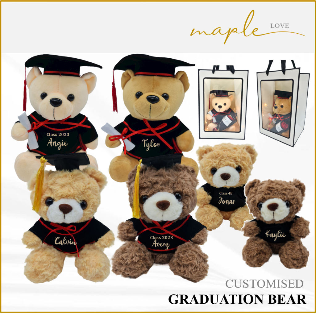 customised graduation bear