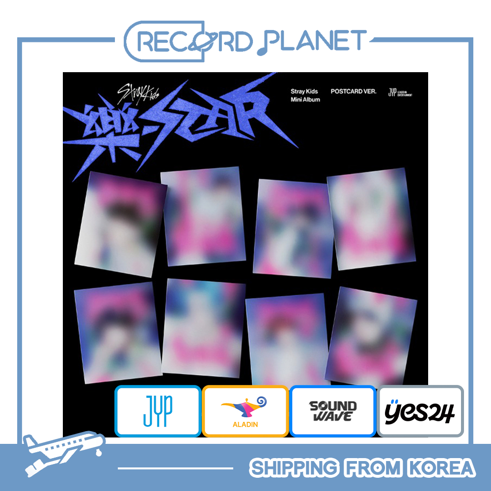 POB] STRAY KIDS - Mini Album [ 樂-Star ( Rock-Star) ]_POSTCARD VER. STRAYKIDS  + Free Gift