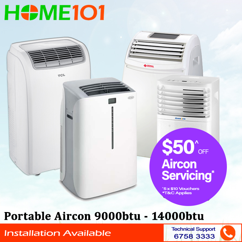 portable aircon servicing price