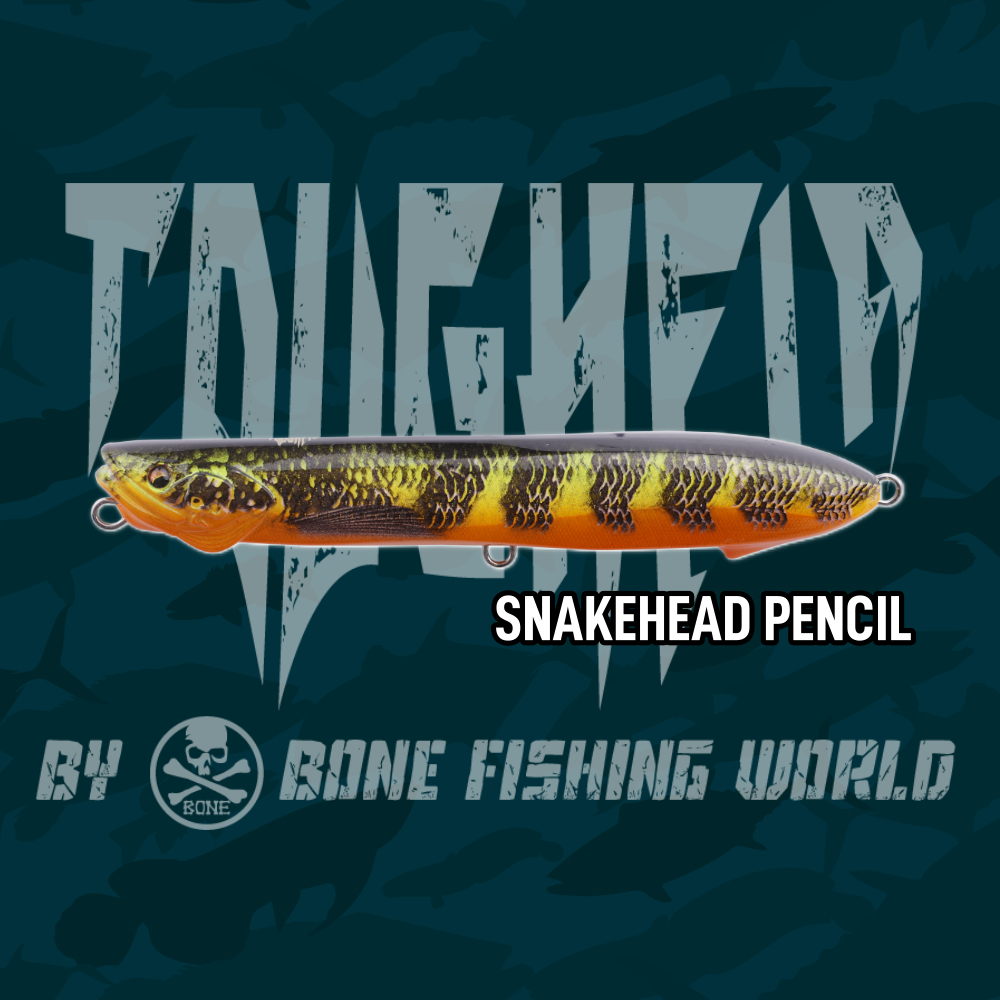 TOUGHFIA - SNAKEHEAD PENCIL ~ Extreme Distance Casting, Topwater Pencil  Fishing Lure