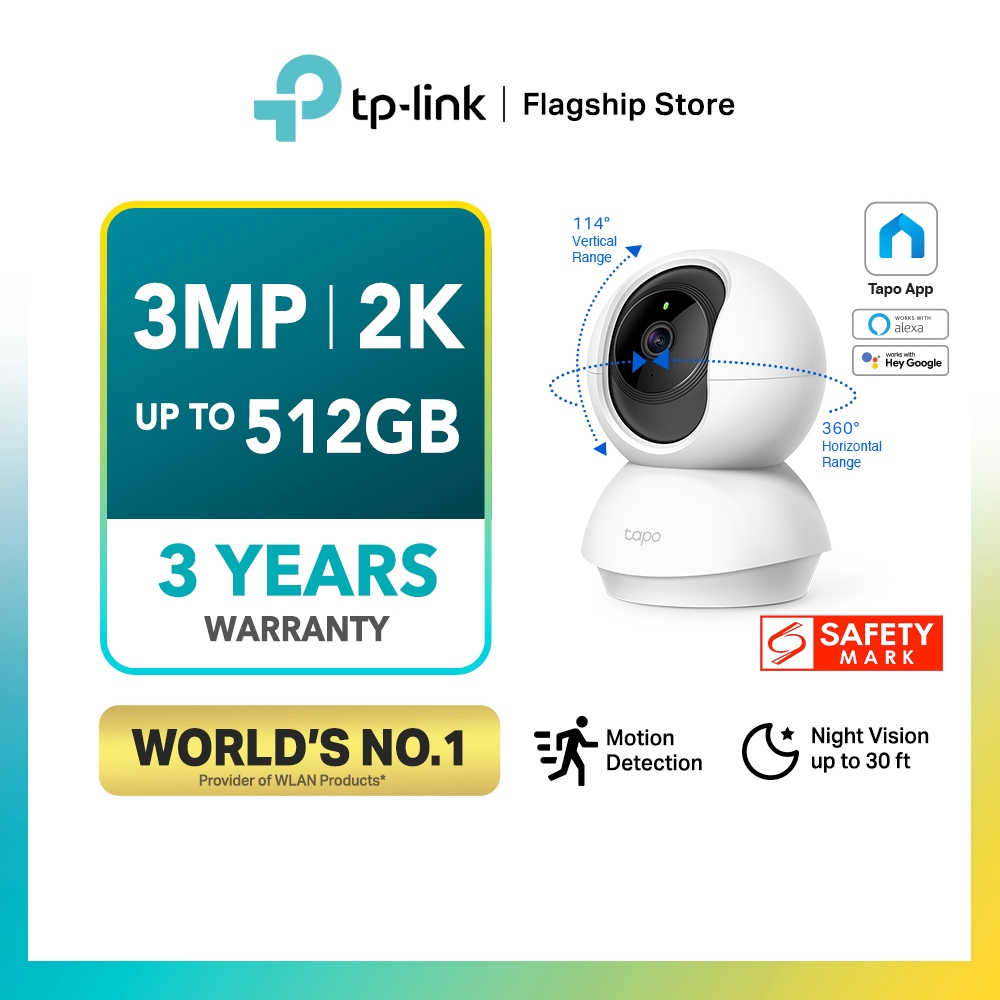 Tapo TP-Link C210(2-Pack) - Cámara IP WiFi 360° Cámara de