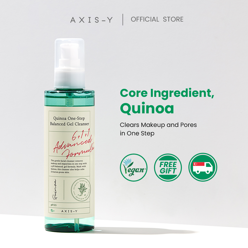 Quinoa One-Step Balanced Gel Cleanser – AXIS-Y