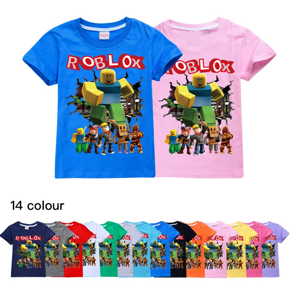 Roblox Youth Boys Charcoal Heather Tee Shirt New XL(14-16) 