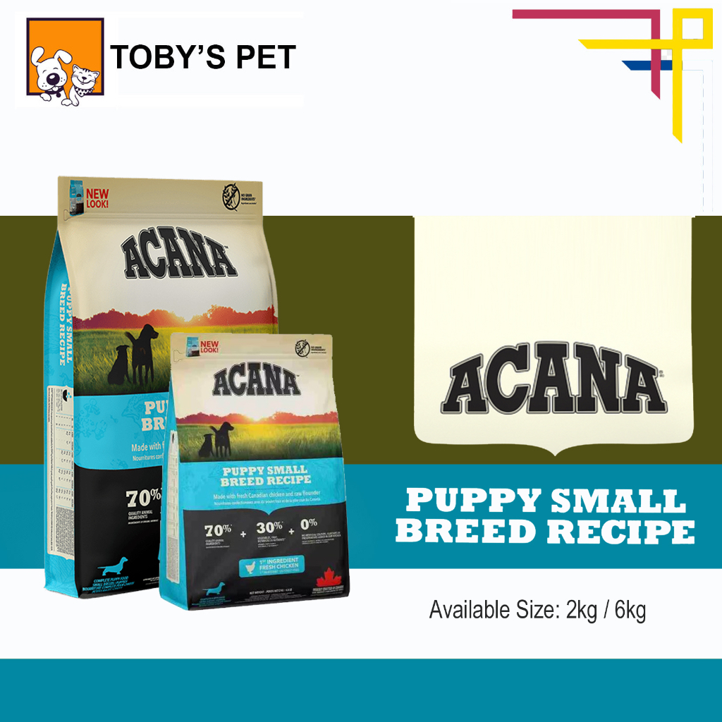 Acana puppy best sale small breed 2kg