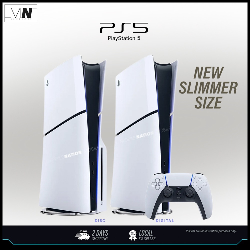 PlayStation 5 - Same Immersive Power. New Slimmer Size. 