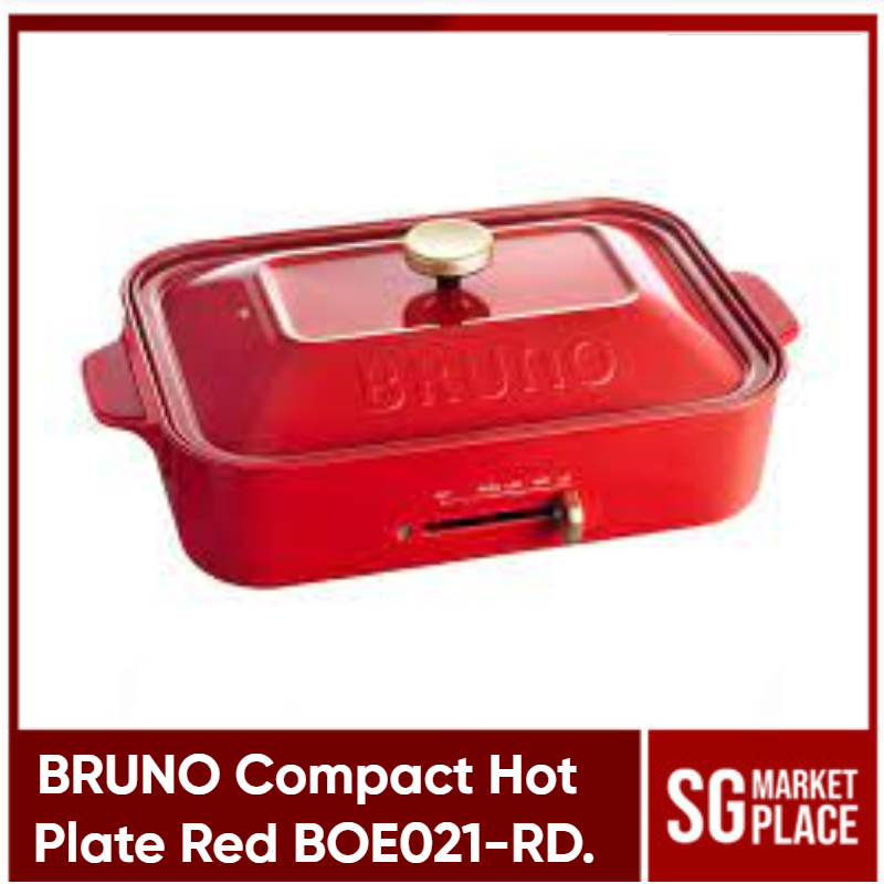 最高の plates BRUNO New BOE021-RD Compact 生活家電