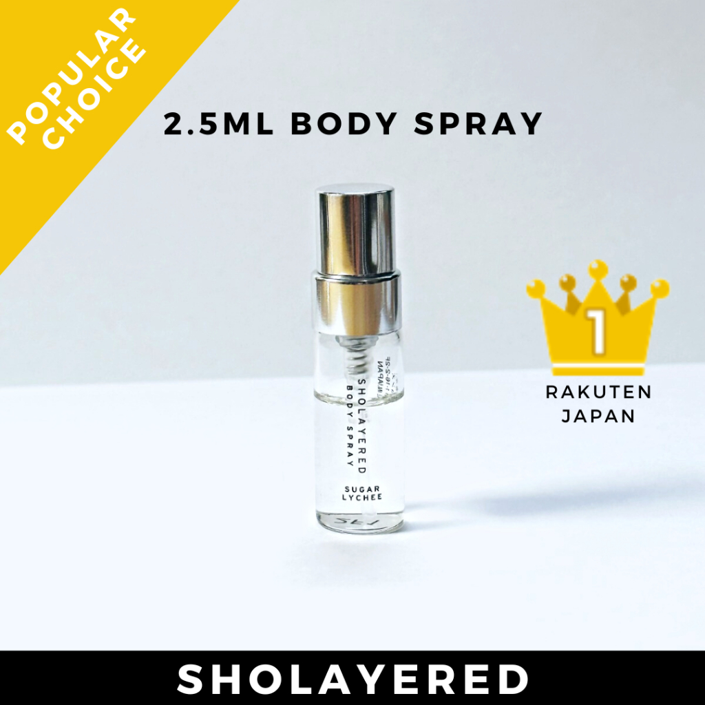 Fragrance Body Spray 2.5ml | Shopee Singapore