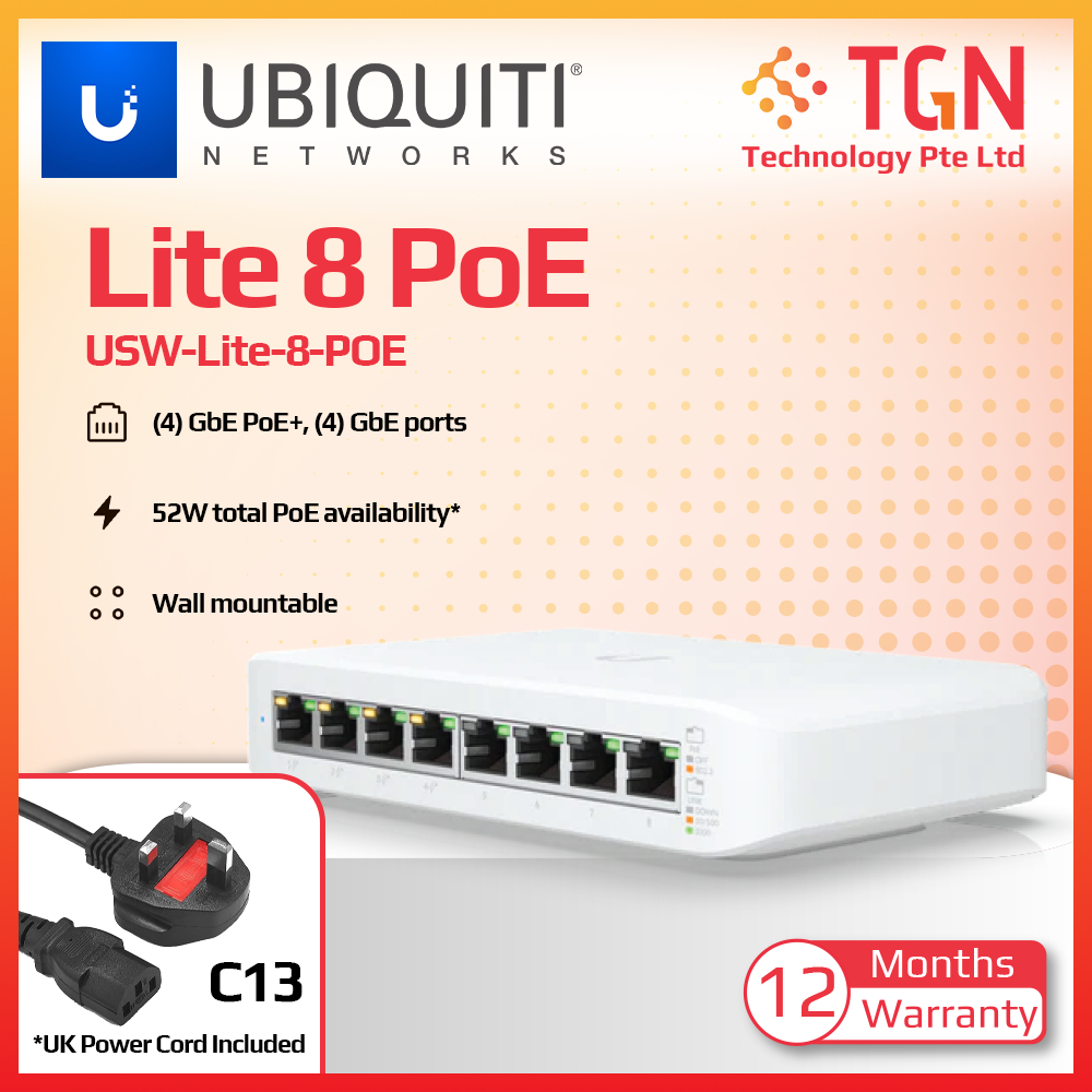 Ubiquiti Networks UniFi Switch Enterprise 8 USW-ENTERPRISE-8-POE