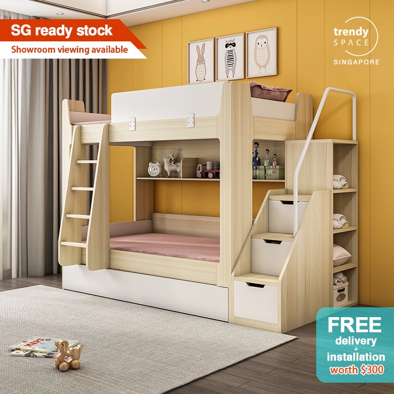 Children double hot sale decker bed