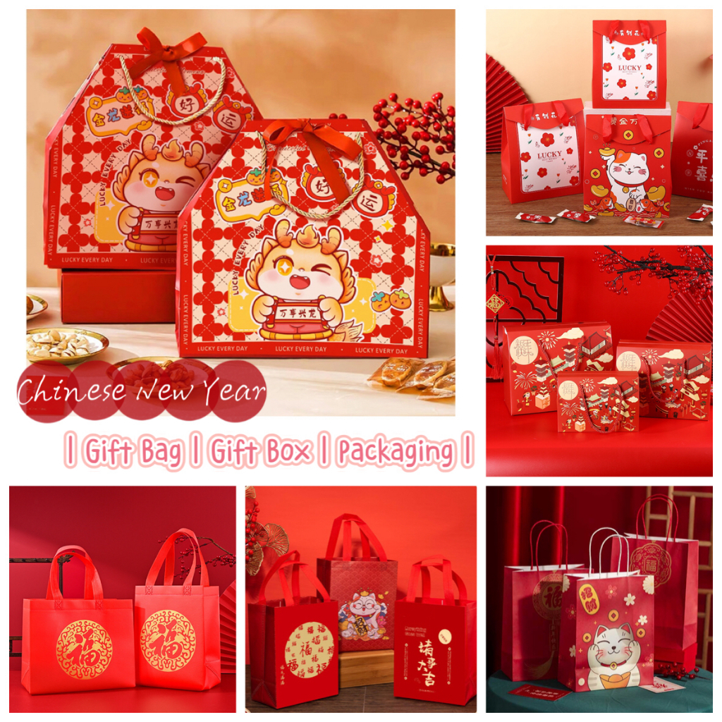 New year gift discount bag