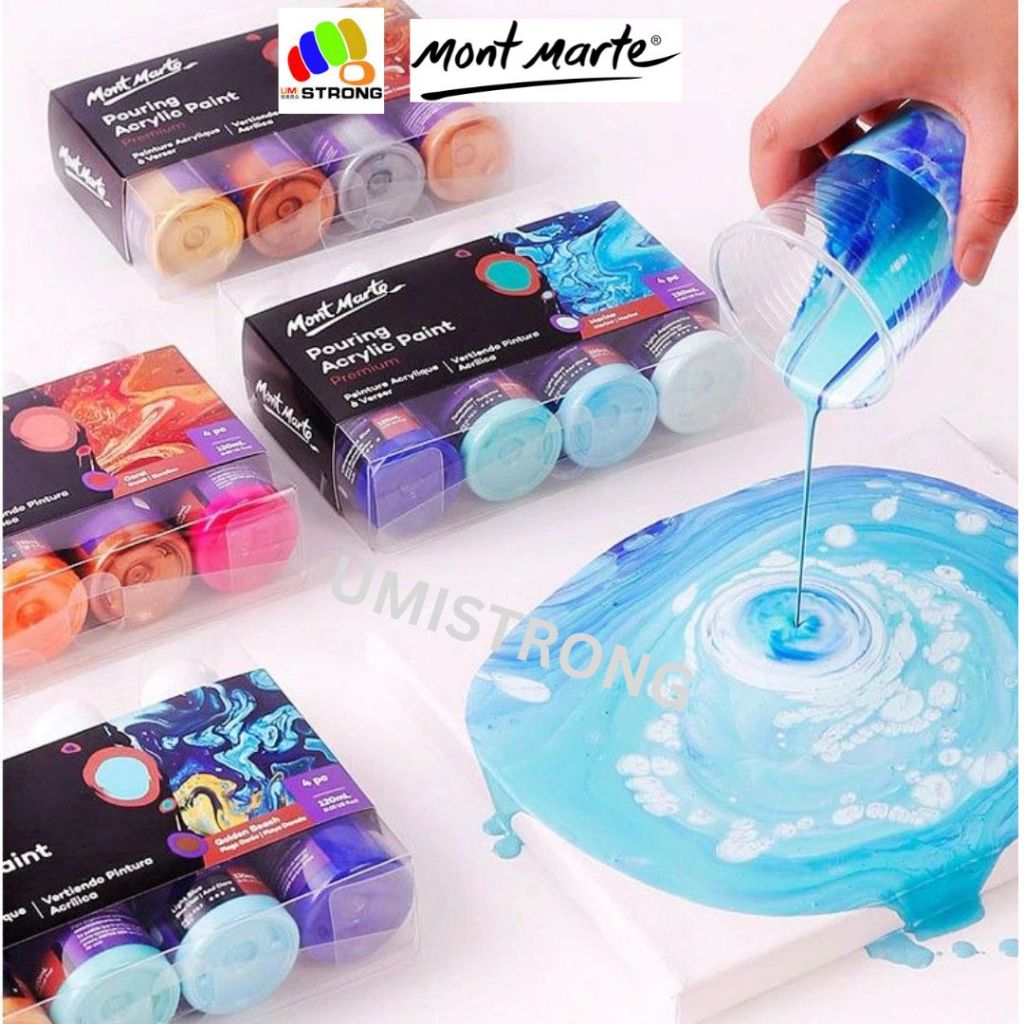 Buy Metallic Acrylic Paint Set 50ml x 4pc Online – Handy Mandy Craft Store