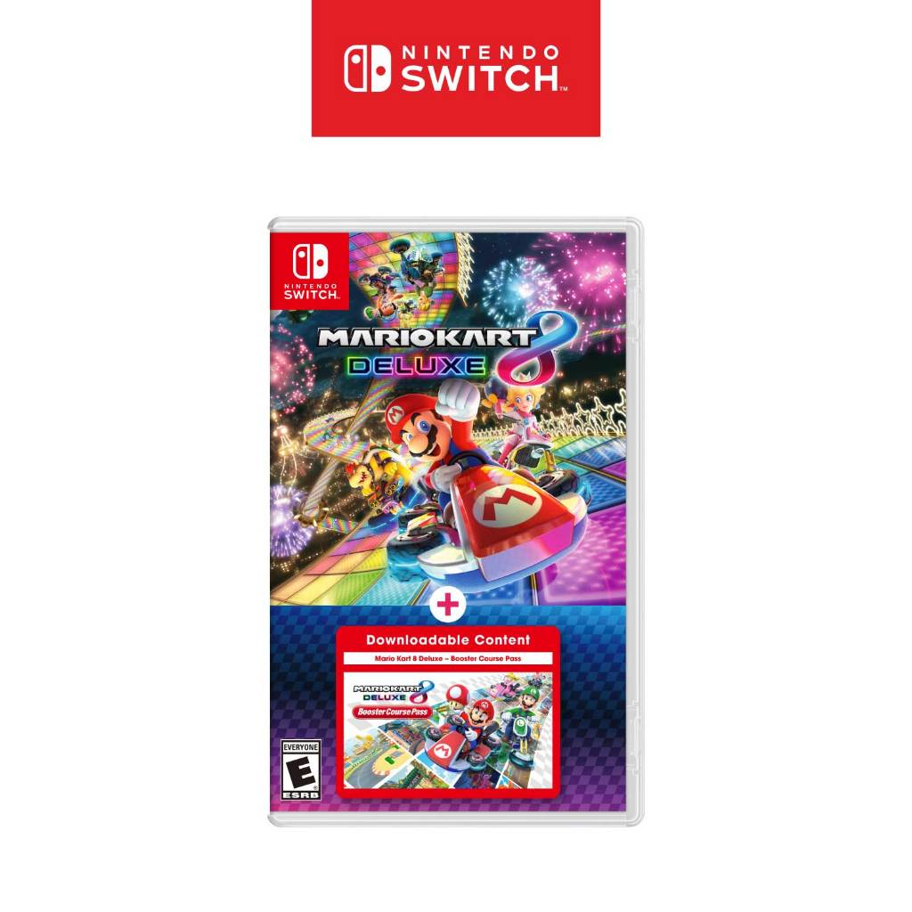 Mario Kart 8 Deluxe Bundle (Game + Booster Course Pass) Nintendo Switch  Game Deals 100% Original Physical Game Card for Switch