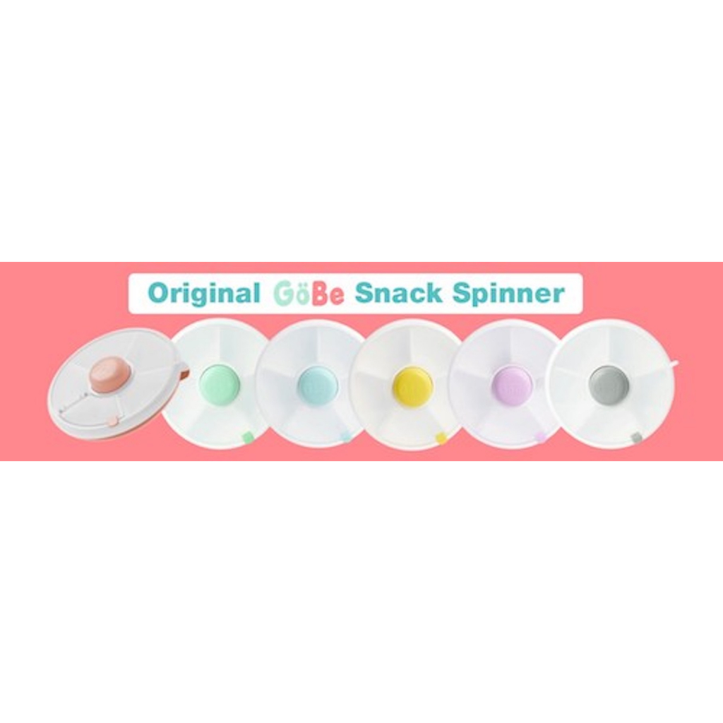 GoBe Kids Original Snack Spinner, 2-Pack (Assorted Color)