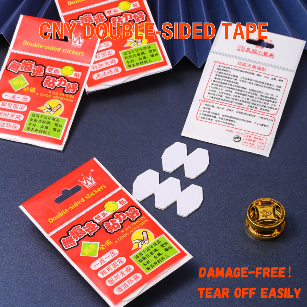 5/20/50PCS Double Sided Adhesive Pads Sticky Tack Double Sided Tape for  Walls Hanging Two Sided Pre-Cut Square Tape, - AliExpress