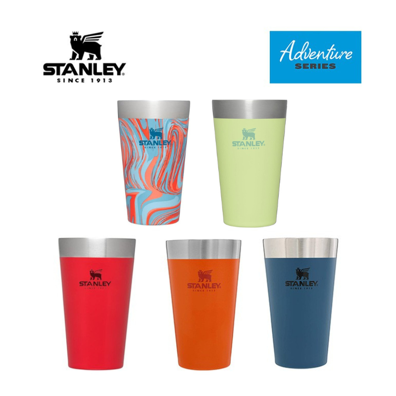  Stanley Adventure Stacking Beer Pint 16oz Alpine : Home &  Kitchen