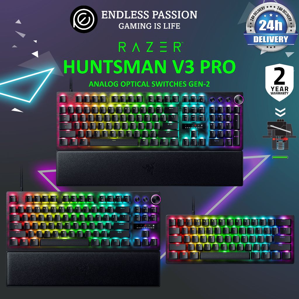 Razer Blackwidow V3 Pro Wireless Mechanical Gaming Keyboard - Mansa  Computers