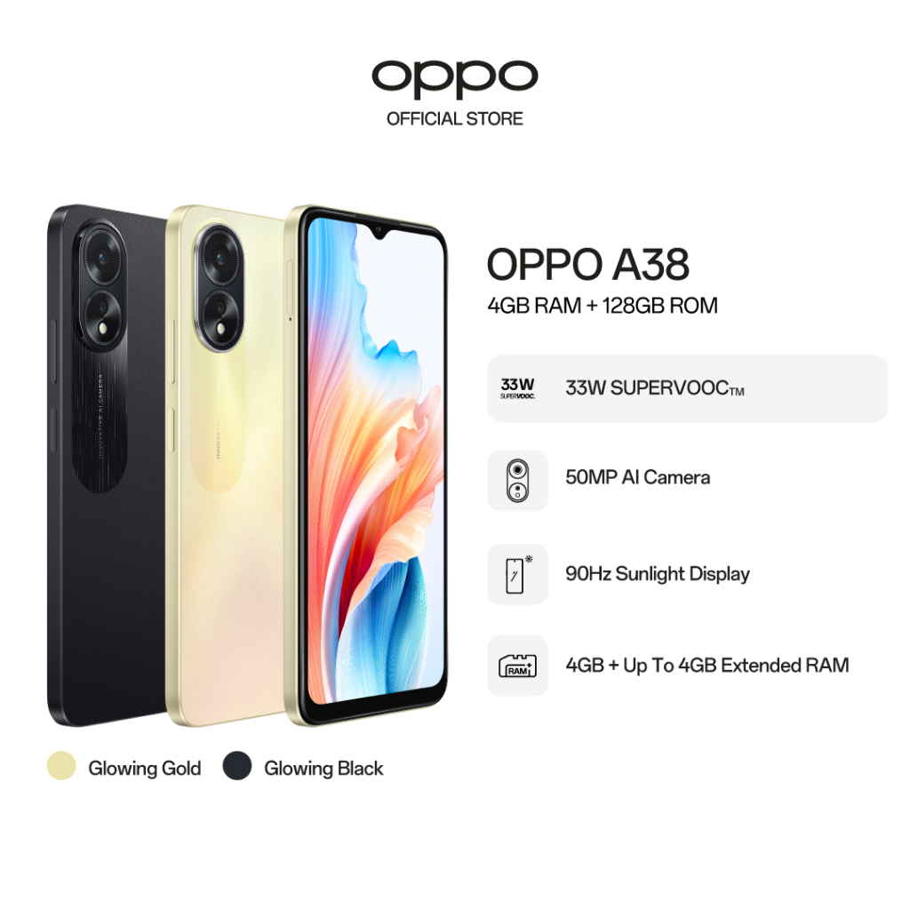 OPPO A38 128GB Gold - buy 