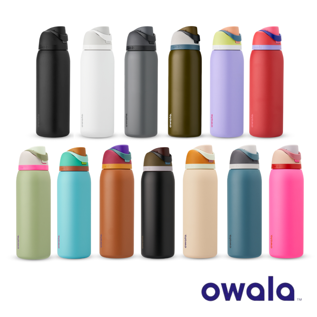 Owala FreeSip Stainless Steel Water Bottle - Pink - 19 oz