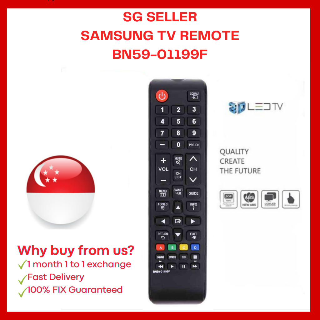 SAMSUNG TV Remote Control BN59-01199F by Samsung