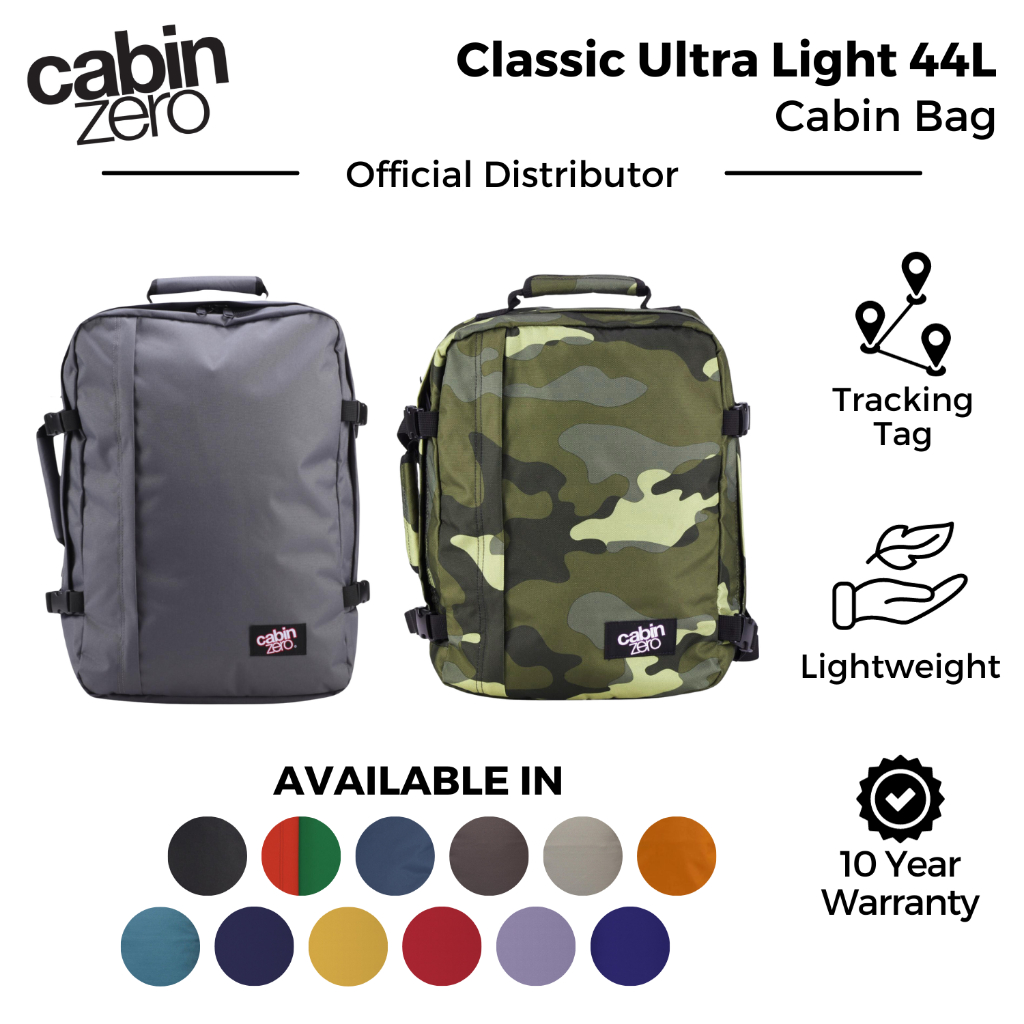 Buy Cabinzero Classic Ultra Light Cabin Bag With Luggage Trackers