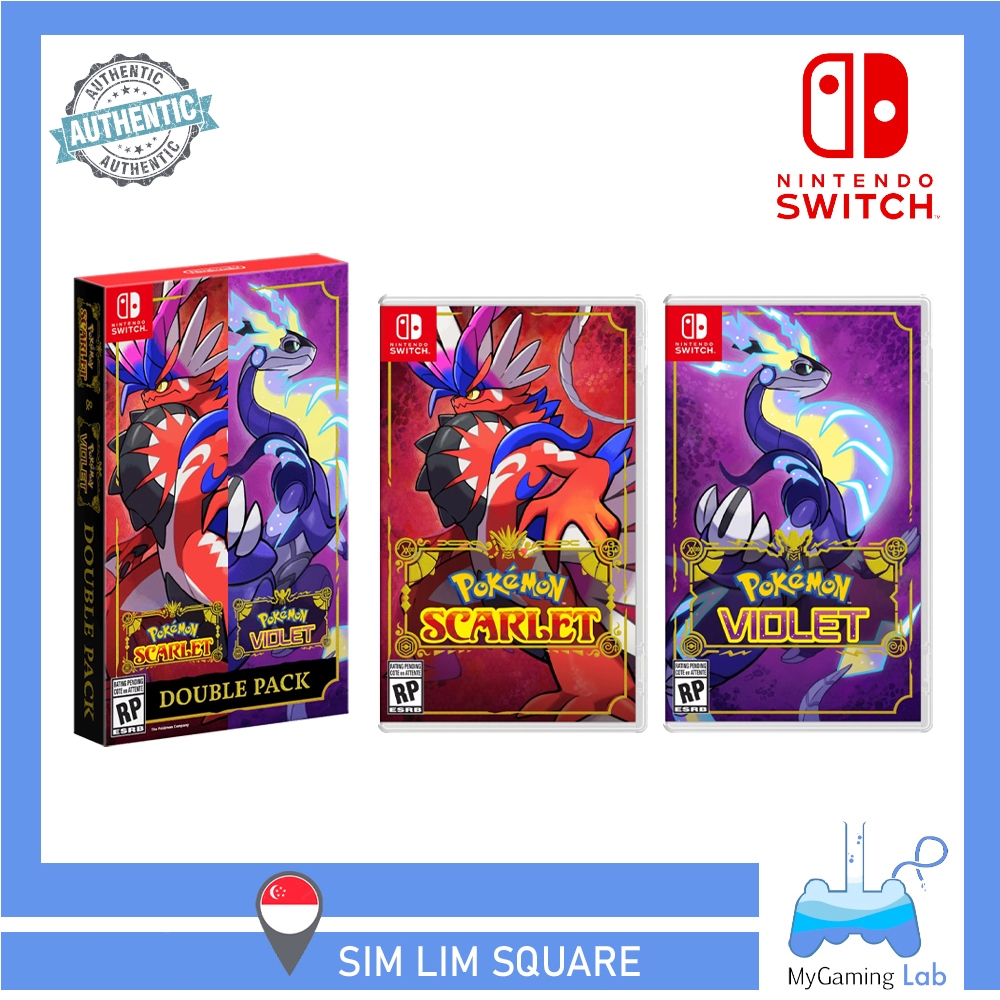 Pokemon Scarlet/Violet Double Pack With Singapore Exclusive A5 Artbooks And  SteelBook – NintendoSoup