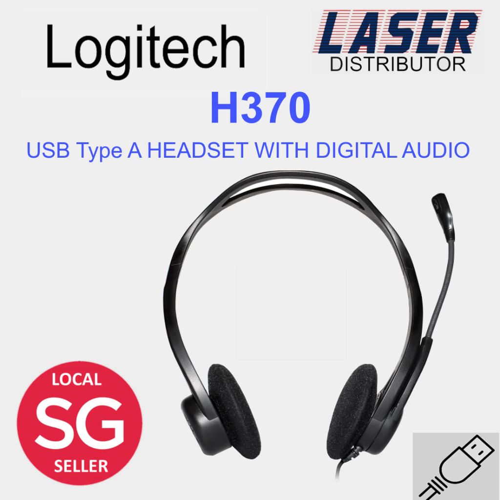 Logitech H370 USB Computer Headset