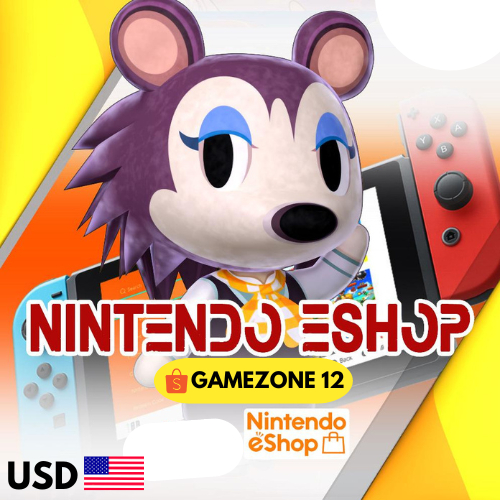 Nintendo Switch eShop US~ USD 5,10,15,20,25,30,35,40,45,50,60,70