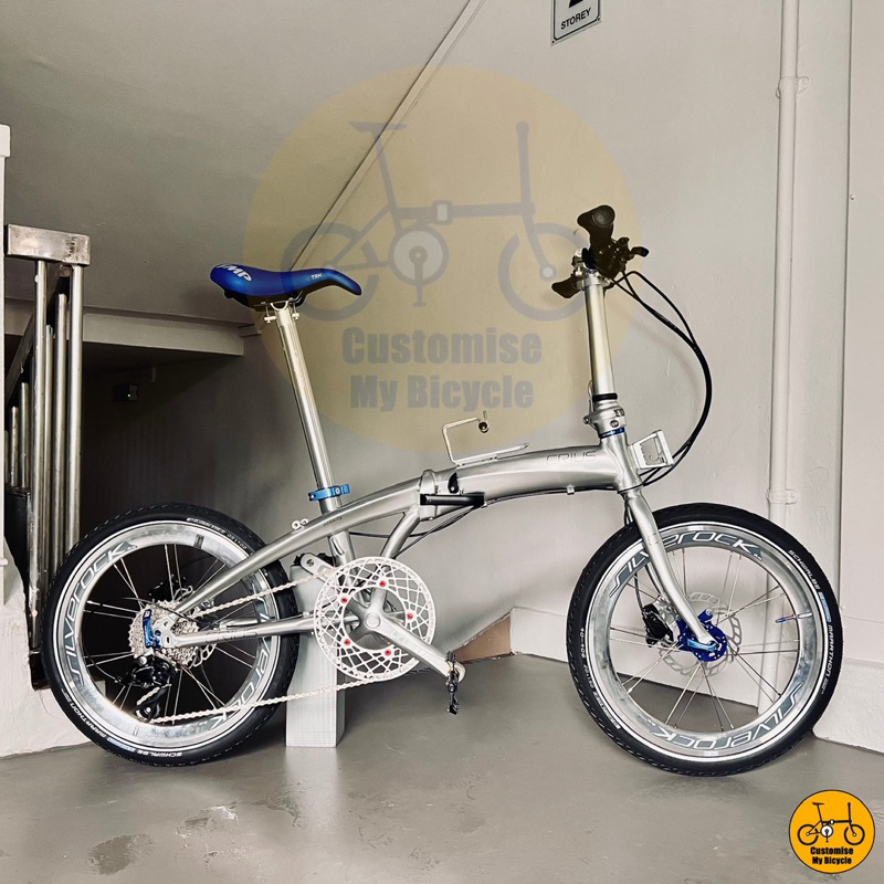 Crius folding best sale bike made in