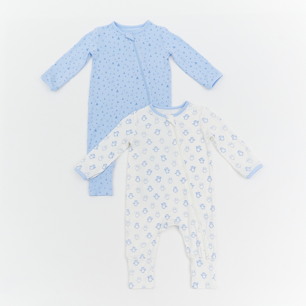 Baby's feet too store big for sleepsuits