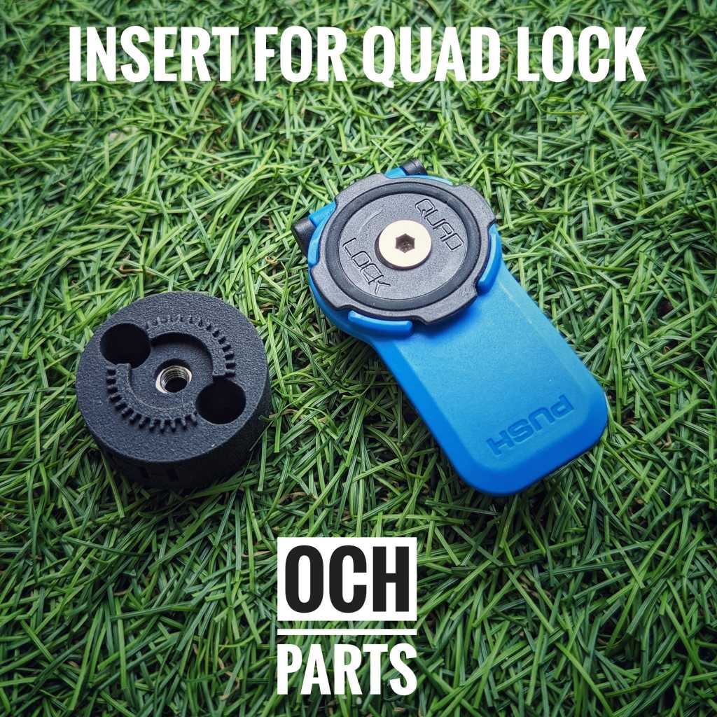 Quad Lock Adapter: Garmin, Wahoo, Bryton, XOSS