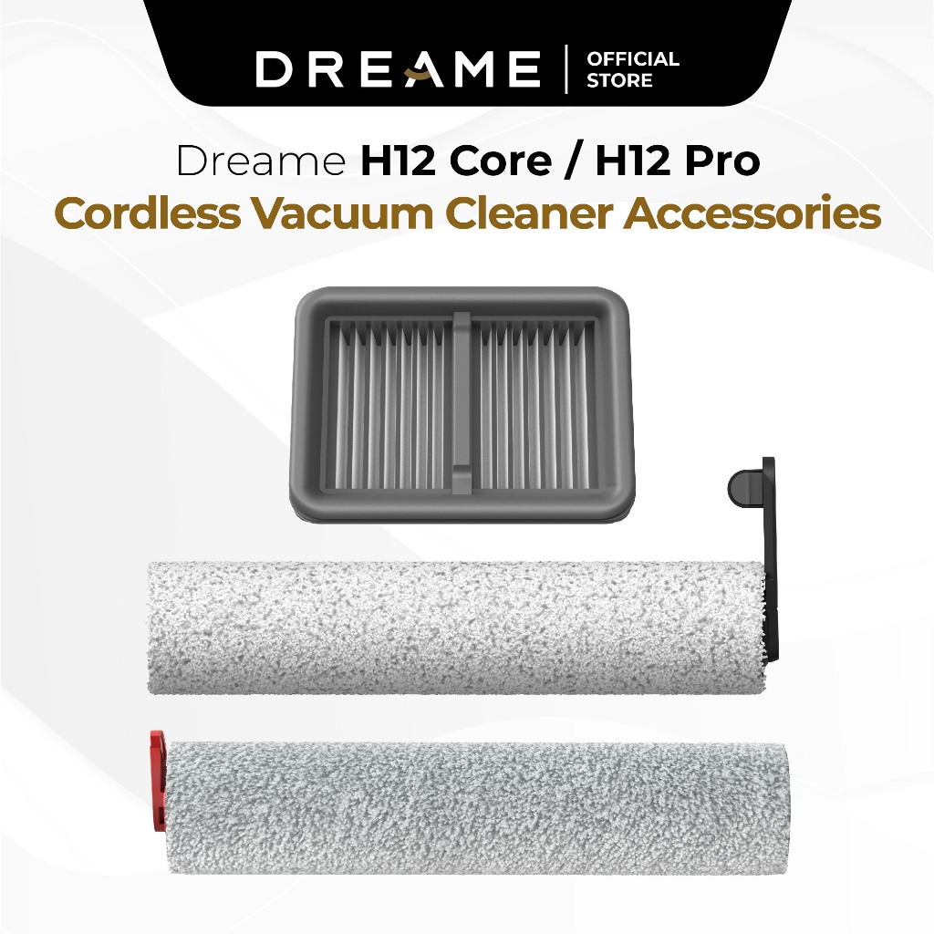 Brosse à rouleau adaptée au modèle Dreame H12/H12S/H11S, accessoires pour  épurateur de sol