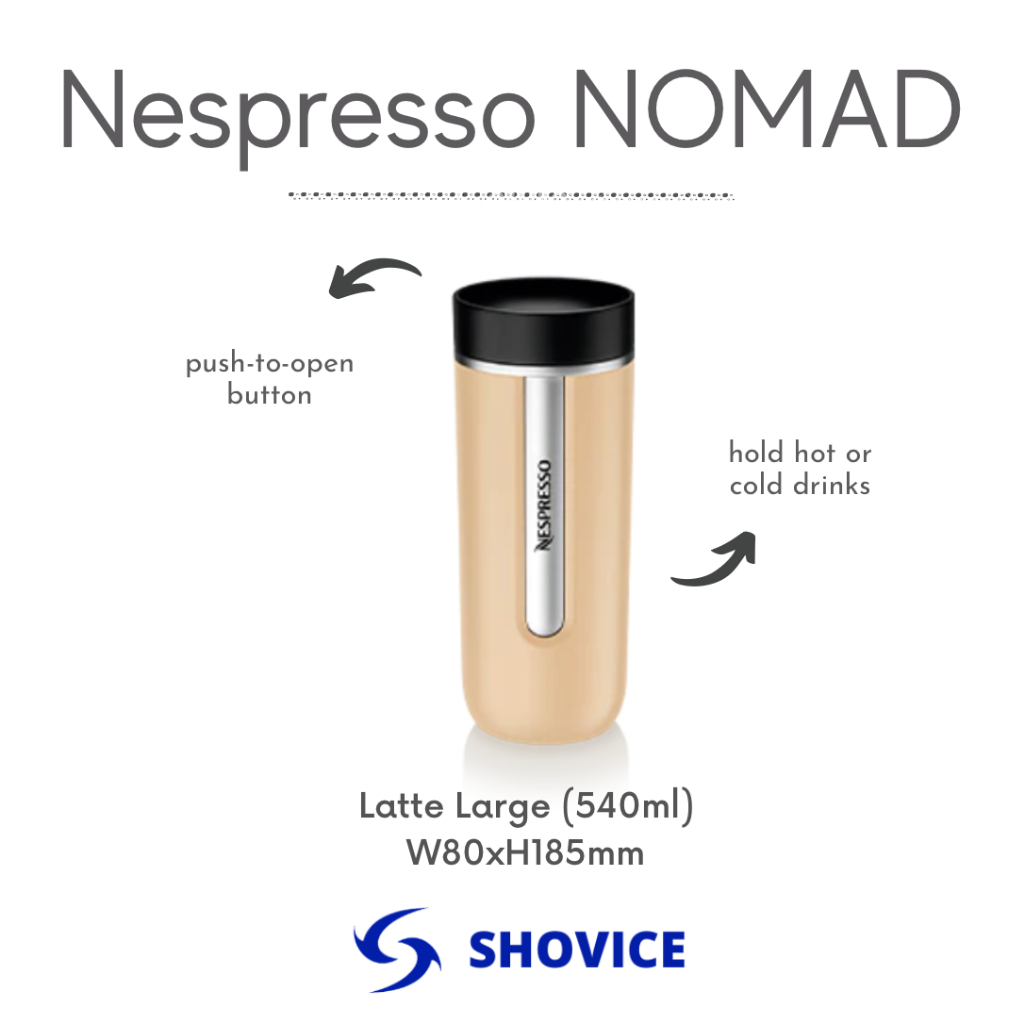 Nomad Travel Mug, Latte - 540ml