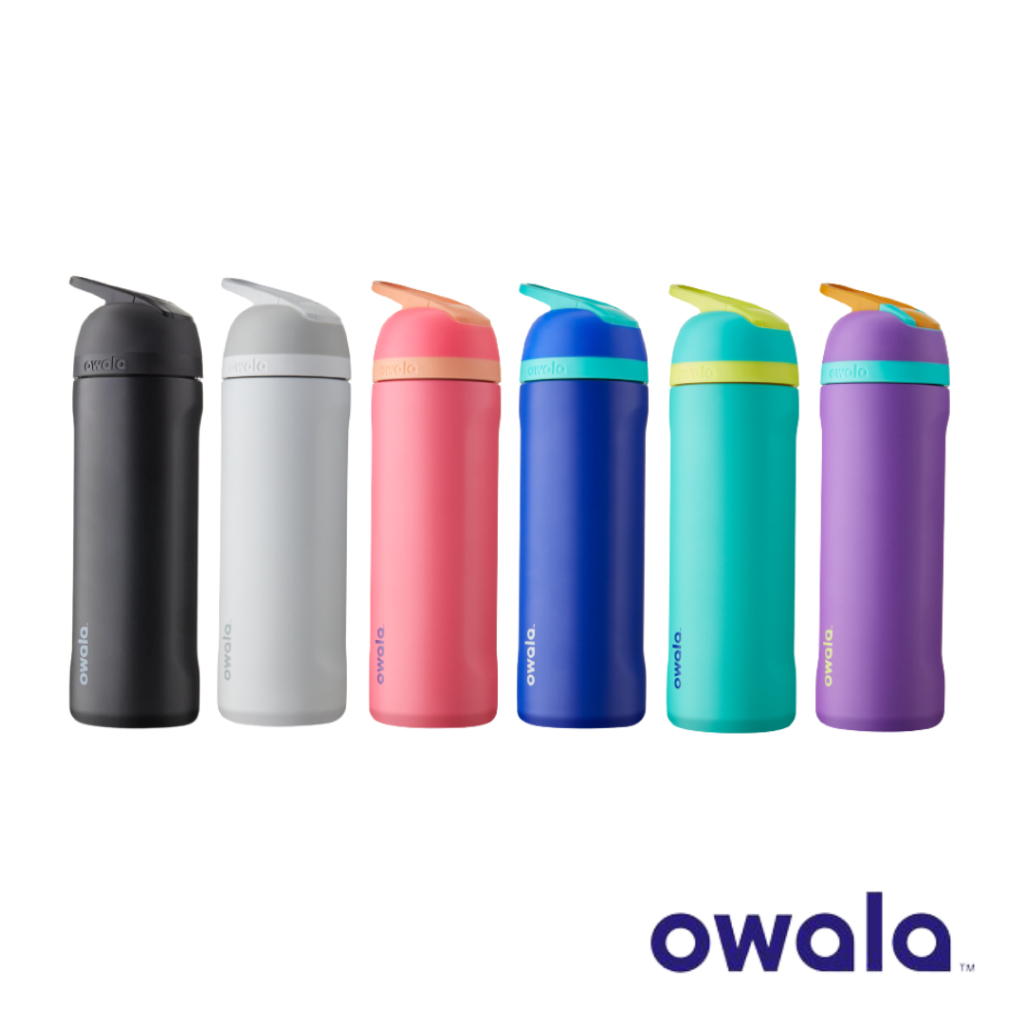 Owala FreeSip Stainless Steel Hydration Bottle 24 oz Assorted