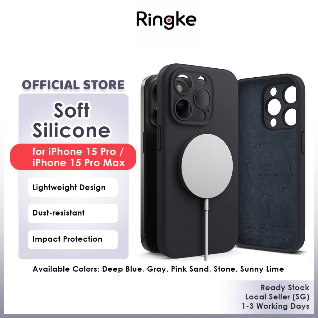 Ringke Silicone Compatible with iPhone 14 Pro Max Case Cover Lightweight  Flexible Scratch Resistant Soft Microfiber iPhone 14 Pro Max Back Cover -  Deep Purple : : Electronics