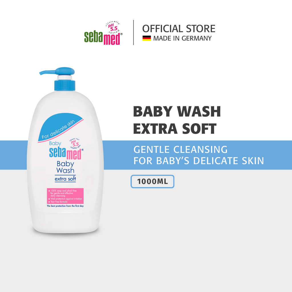 Sebamed baby wash store 1000ml