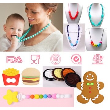 Chewable deals teething necklace