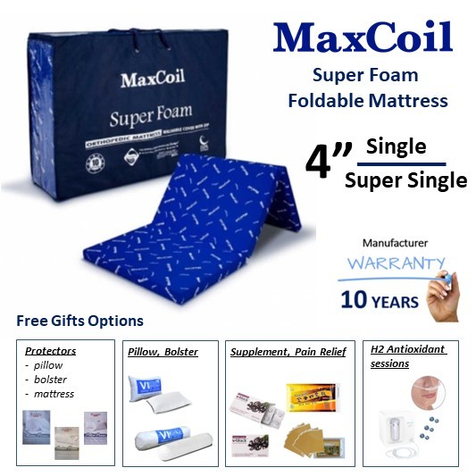 Maxcoil foldable deals mattress