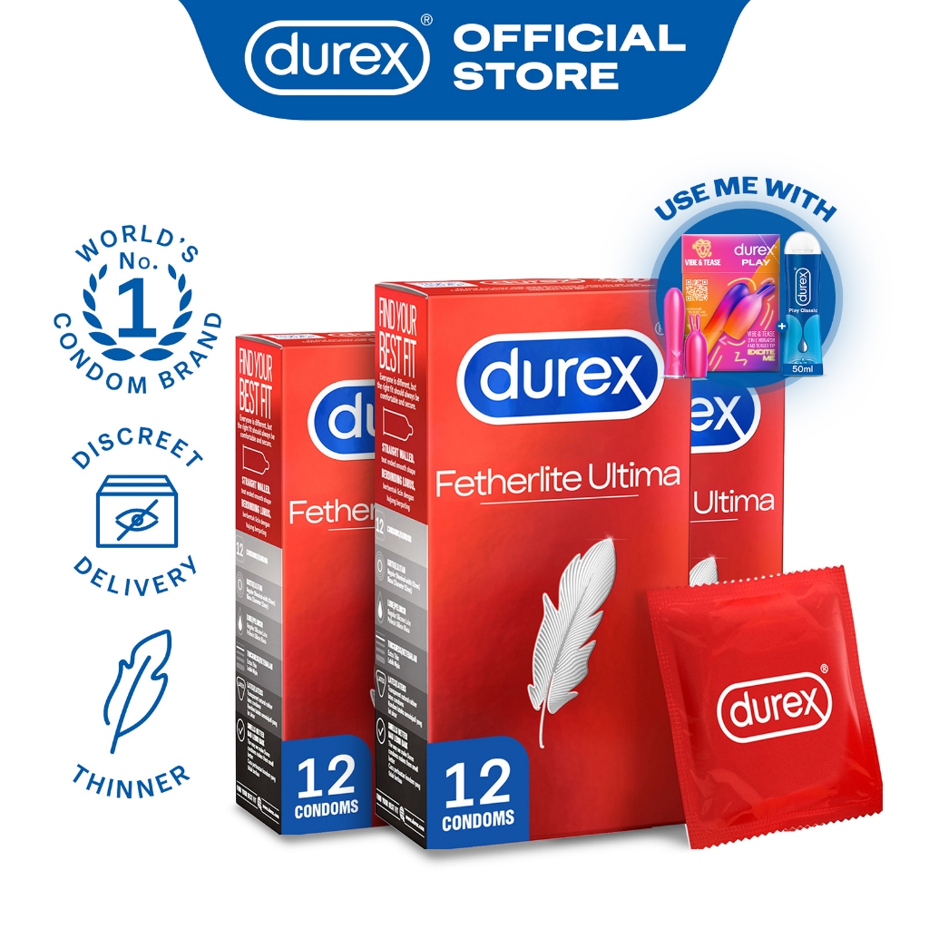 Durex Natural XL Condoms X12