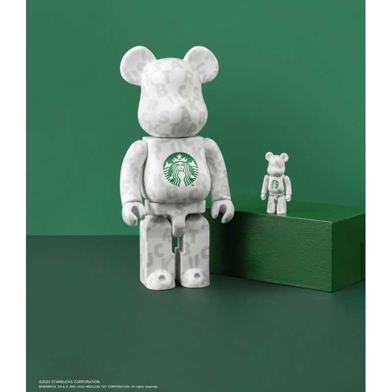 Pre-Order] BE@RBRICK x Starbucks 100%+400% (Taiwan Starbucks 