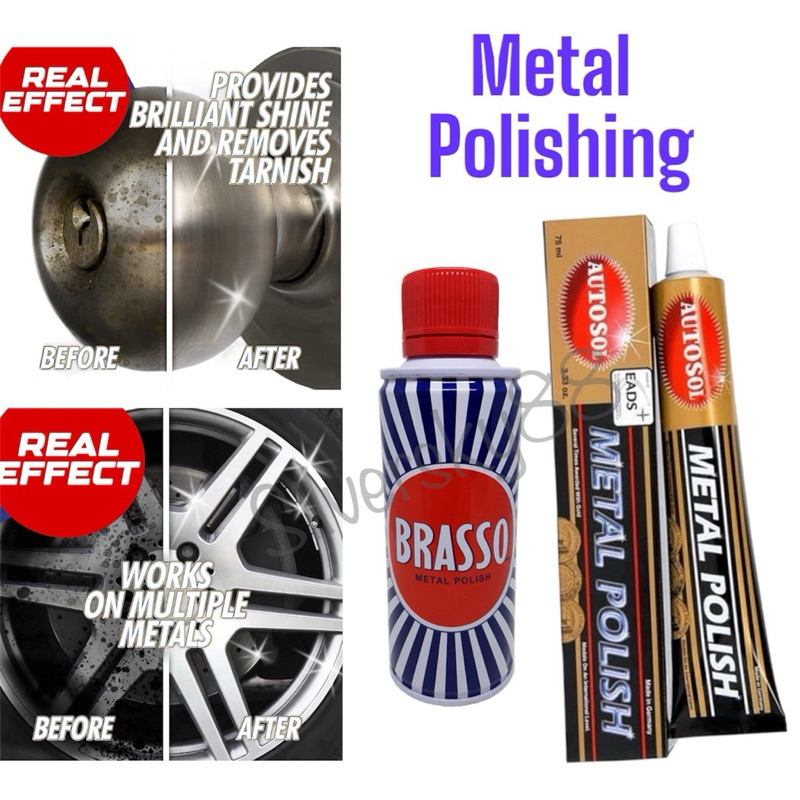 Autosol Metal Polishing Paste Rust Remover Polish pure metal