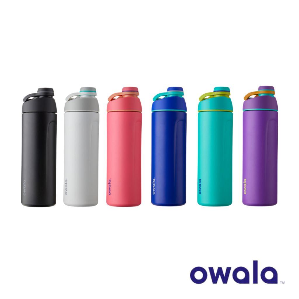 Owala Stainless Steel 709 mL (24 oz.) Water Bottles, Pack of 2