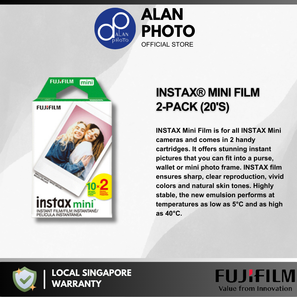 INSTAX® Mini Film 2-Pack