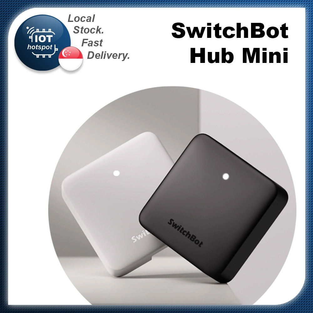 SwitchBot Hub Mini Smart Remote - IR Blaster, Link SwitchBot to Wi
