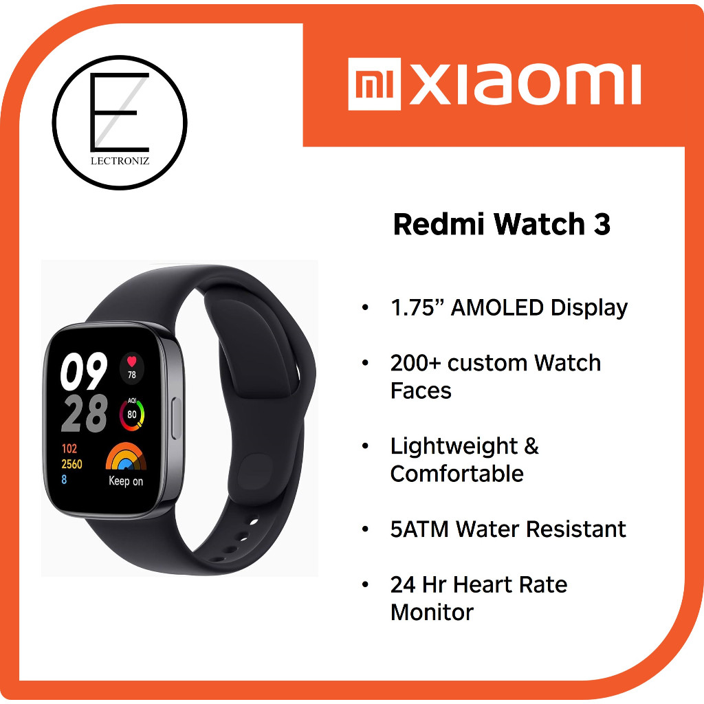 Redmi Watch 3  Xiaomi Global