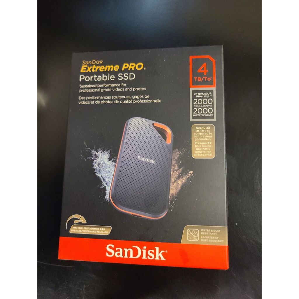 SanDisk Extreme Pro Portable SSD - 2 TB