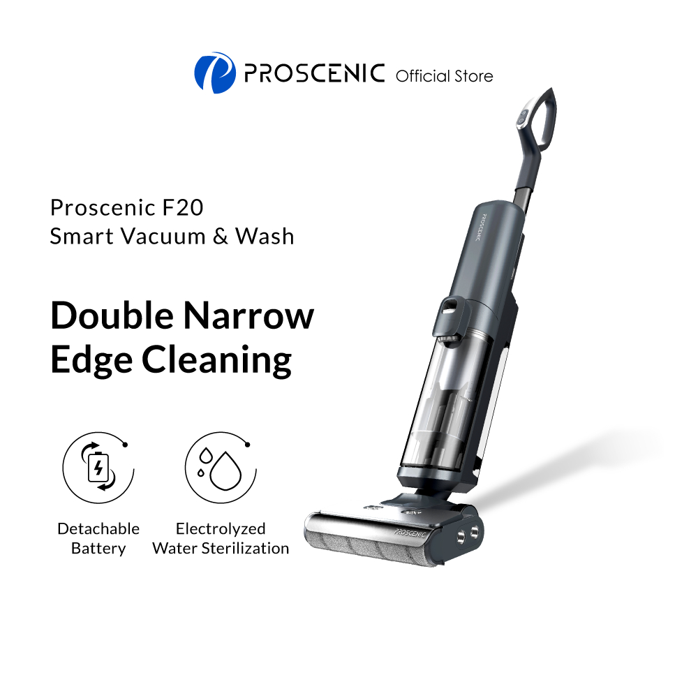 New] Proscenic V10 Robot Vacuum Cleaner 3000pa Strong Suction Vibrating  Sweeping & Mopping System LDS Navigation